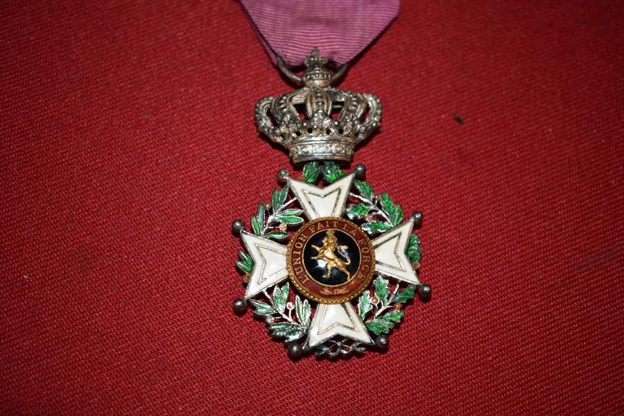 ORDER OF LEOPOLD (BELGIUM)-SOLD